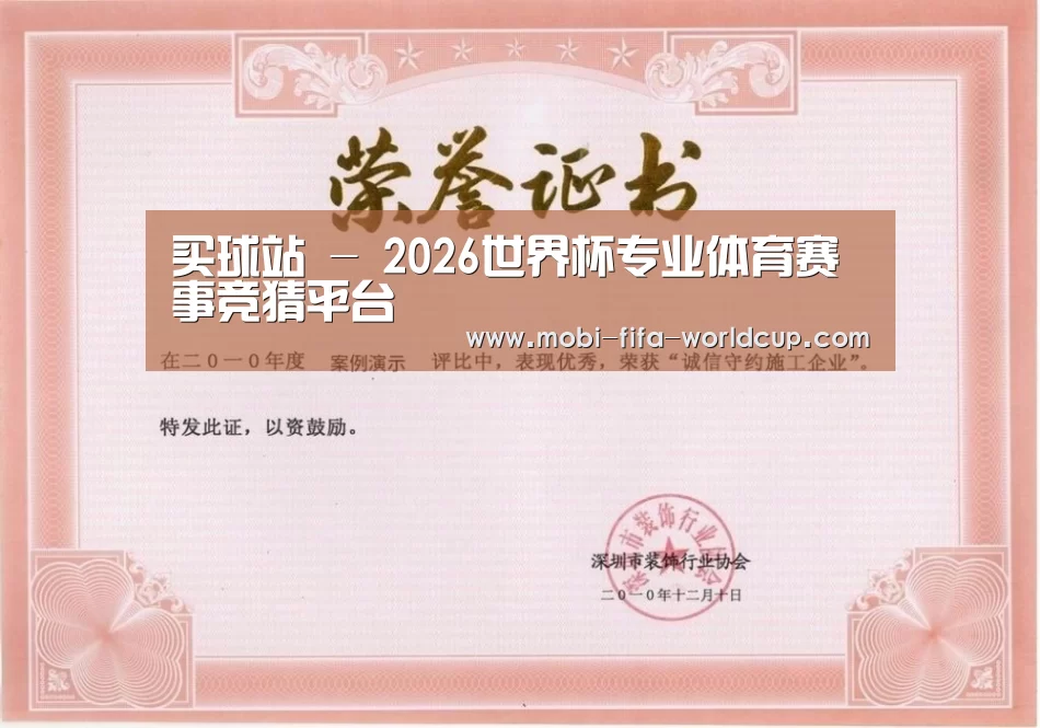 荣誉证书二